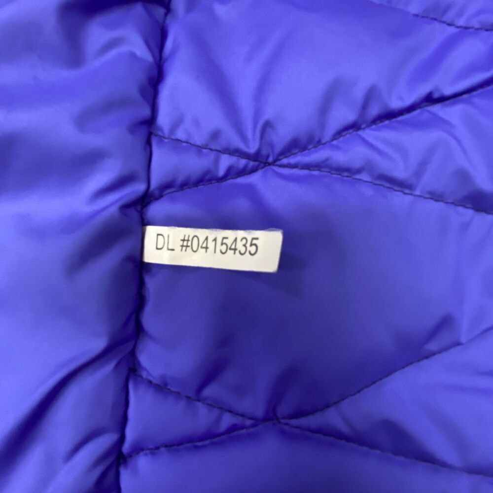 The North Face Women’s Puffer Vest Size S Purple Insulated Fall 2015 Pre-Owned - Picture 13 of 16